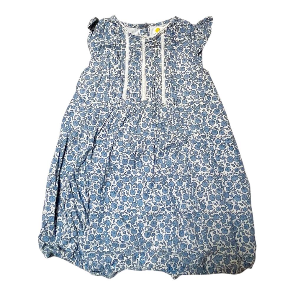 Baby Boden Floral Lace One Piece Romper Size 18-24m